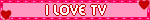 i love tv blinkie