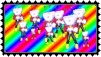 rainbow tenna stamp 2